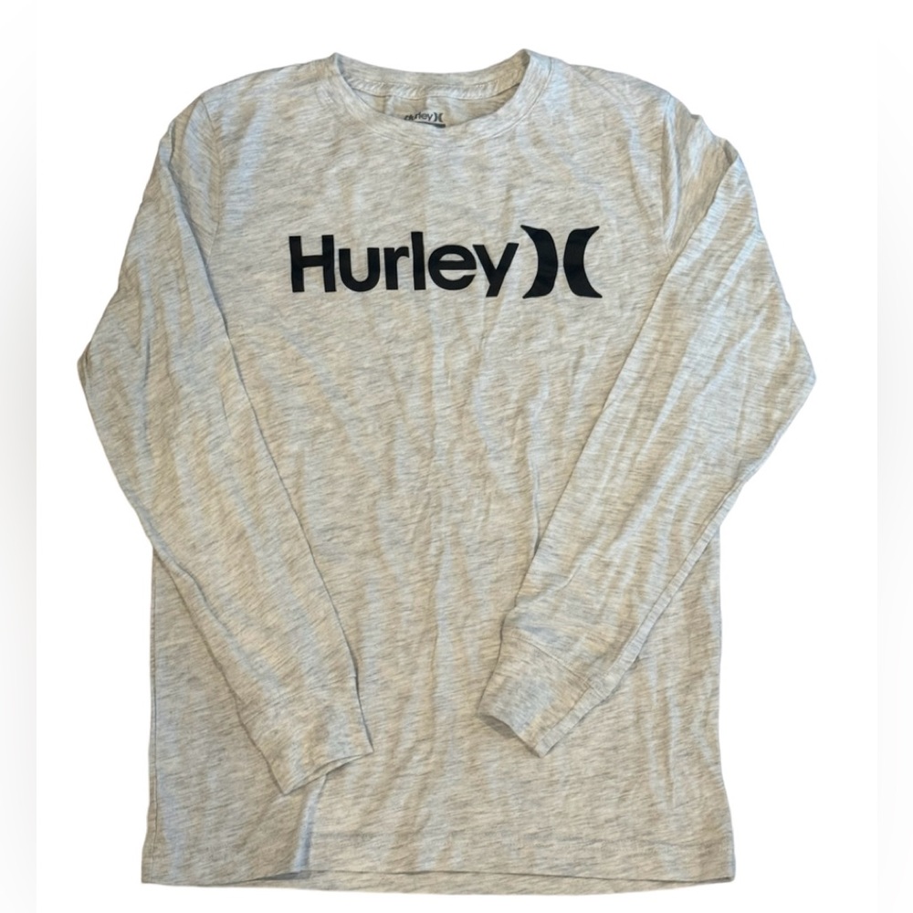 NWOT - Hurley Everyday Long Sleeve Heathered Tee - Youth Large